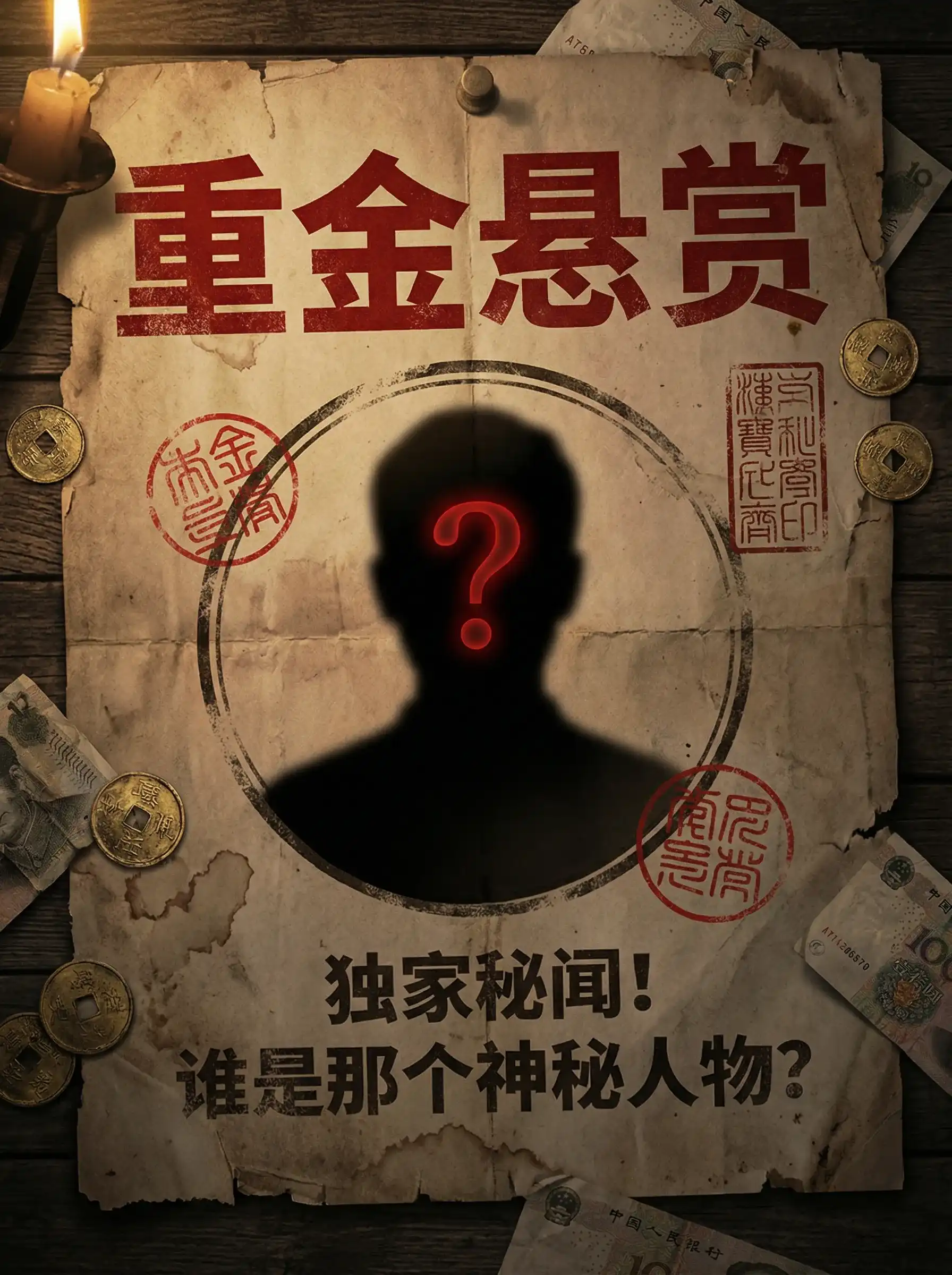 女上位 - 重金悬赏线索征集令